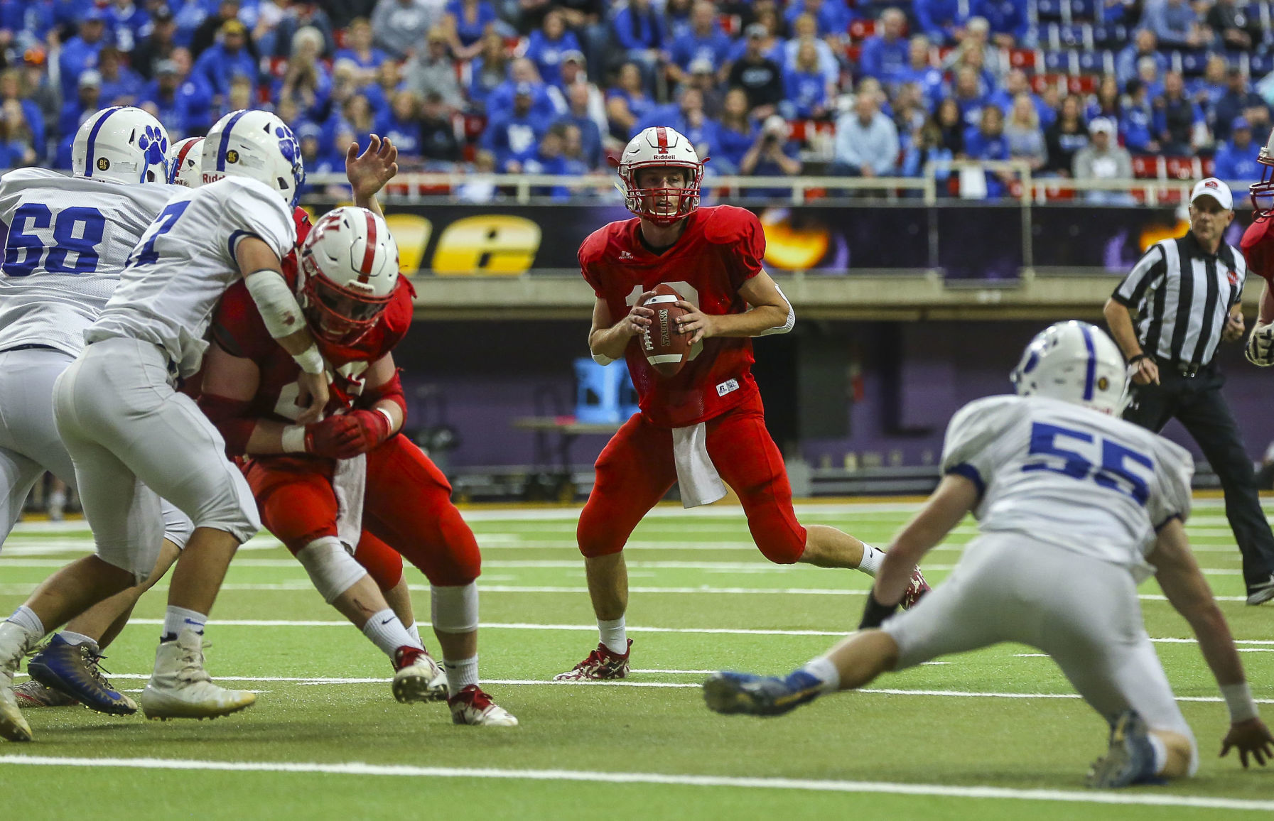 State FBall West Hancock vs. Woodbury Central 8
